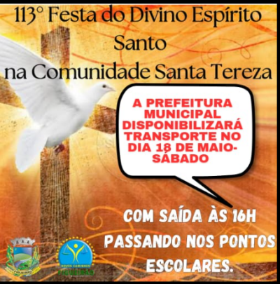 Imagem da notícia 113º Festa do Divino Espírito será realizada amanhã em Figueirão
